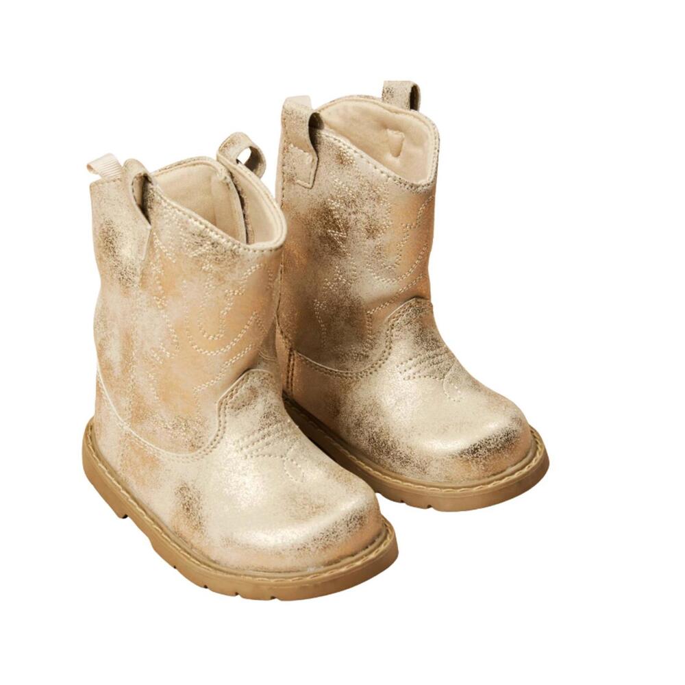 Tullabee Patina Gold Evelyn Cowgirl Boots Size 5 – Gently Worn